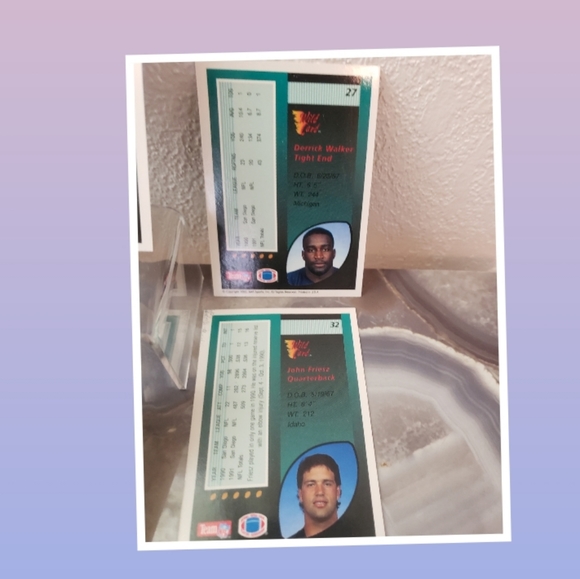 🏈Chargers set of 7 football trading cards🏈 - Picture 4 of 11